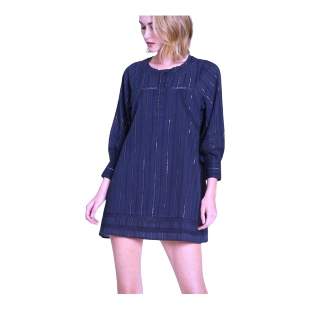 DRA Los Angeles Mini Tunic Dress Navy